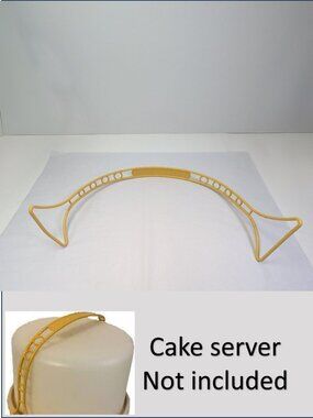 Vintage Tupperware Harvest Gold Cake Taker Carrier Handle Replacement 624-25